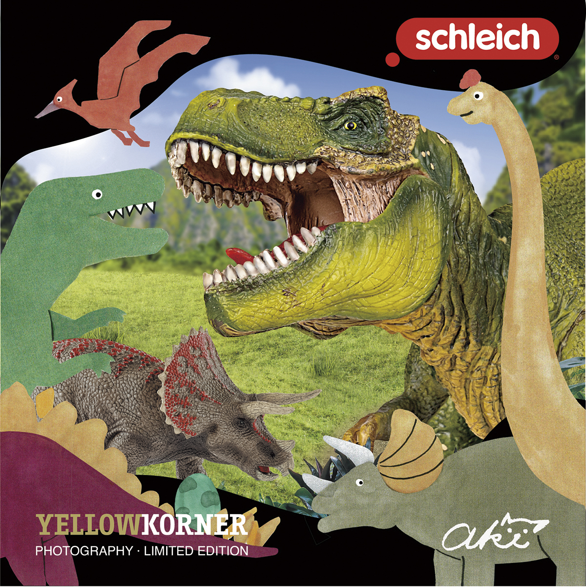 YELLOWKORNER×Schleich×川村 明子/Akiko Kawamura Where We Meet